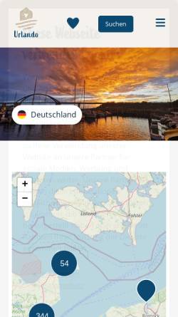 Vorschau der mobilen Webseite reiseservice-raven.de, Reiseservice Raven UG