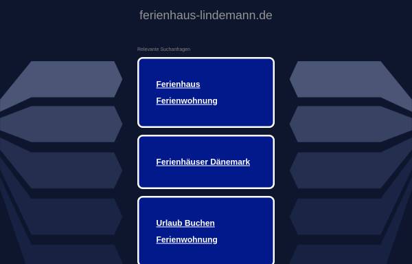 Vorschau von www.ferienhaus-lindemann.de, Ferienhaus Lindemann