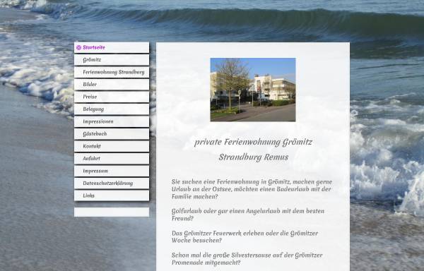 Vorschau von www.ab-nach-groemitz.de, Ferienwohnung Grömitz