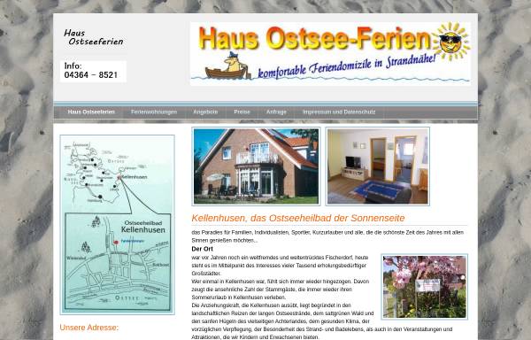 Vorschau von www.haus-ostseeferien.de, Ferienhaus Egon und Sigrid Hohmann