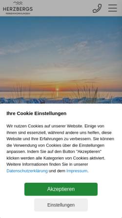 Vorschau der mobilen Webseite www.ostseeferienwohnung-scharbeutz.de, Meersehen