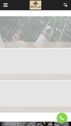 Vorschau der mobilen Webseite niedenhoff-baumpflege.de, Niedenhoff Baumpflege und Gartenbau