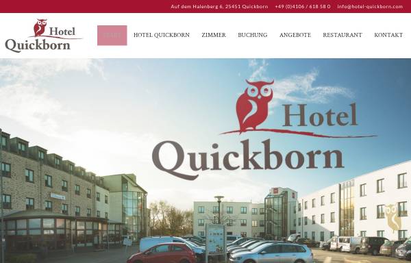 Vorschau von www.hotel-quickborn.com, Hotel Quickborn