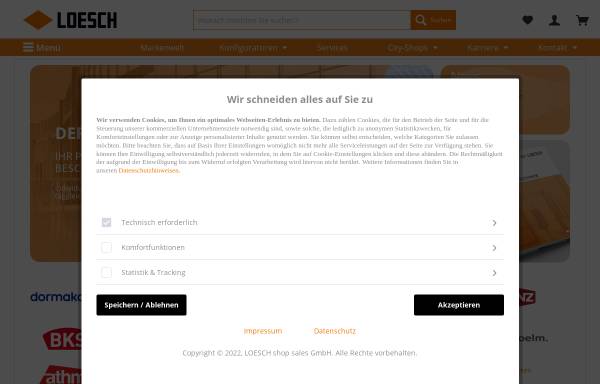 Vorschau von loesch-shop.de, Loesch Schubert GmbH