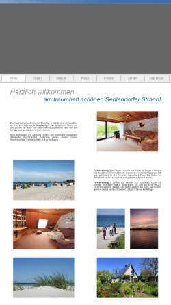 Vorschau der mobilen Webseite www.ostseestrand-binnenland.de, Ferienwohnung Familie Rödmann