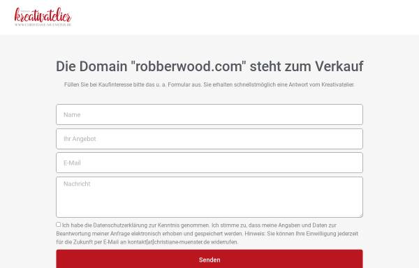 Vorschau von robberwood.com, Robberwood Design