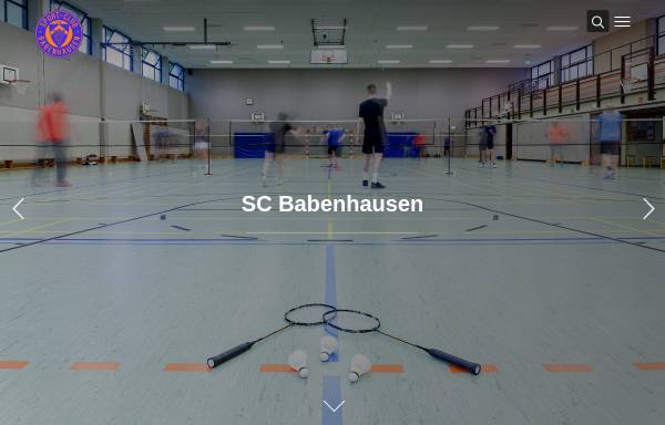Vorschau von www.scbabenhausen.de, Sport-Club Babenhausen e.V.