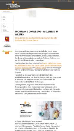 Vorschau der mobilen Webseite www.sportland-dornberg.de, Sportland Dornberg
