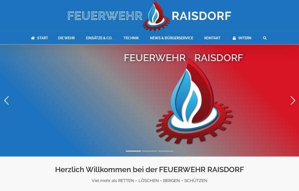 Vorschau von www.feuerwehr-raisdorf.de, Freiwillige Feuerwehr Raisdorf