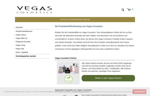 Vorschau von vegas-cosmetics-parfum.de, Vegas Cosmetics - Torben Magnussen