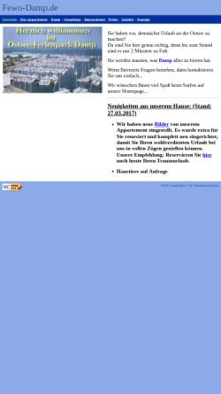 Vorschau der mobilen Webseite www.fewo-damp.de, Ostsee-Residenz