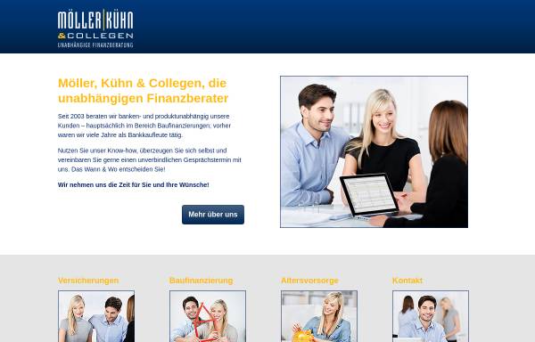 Vorschau von www.mkco.de, MKCO Möller Kühn & Collegen GbR