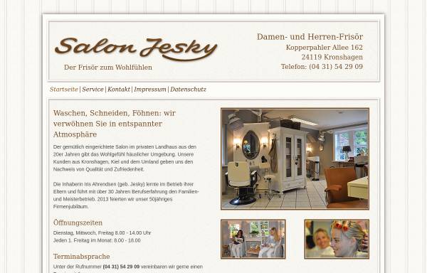 Vorschau von www.friseur-jesky.de, Salon Jesky