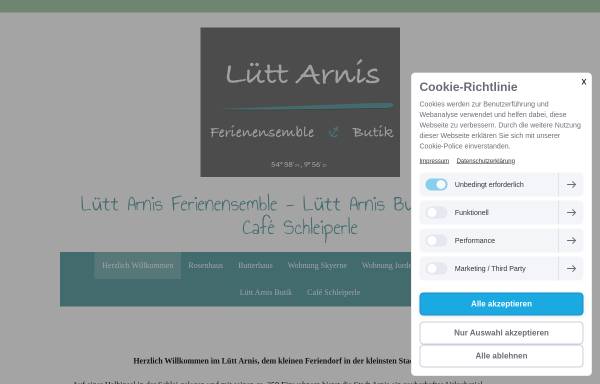 Vorschau von www.luett-arnis.de, Lütt Arnis