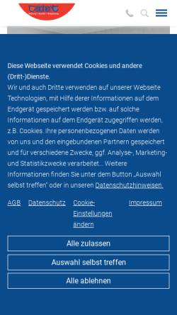Vorschau der mobilen Webseite www.balzersen.de, Gert Balzersen