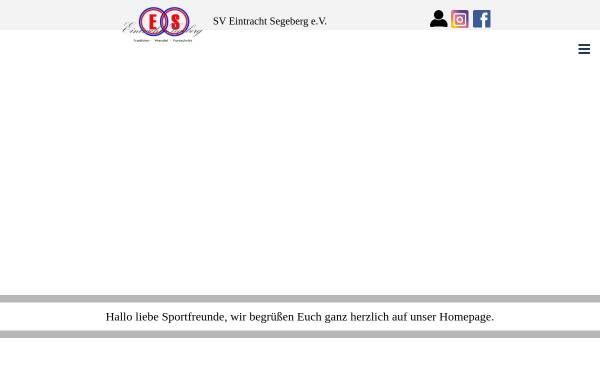 Vorschau von www.eintracht-segeberg.de, SV Eintracht Segeberg