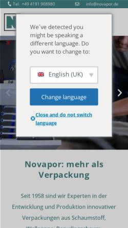 Novapor Hans Lau GmbH & Co KG