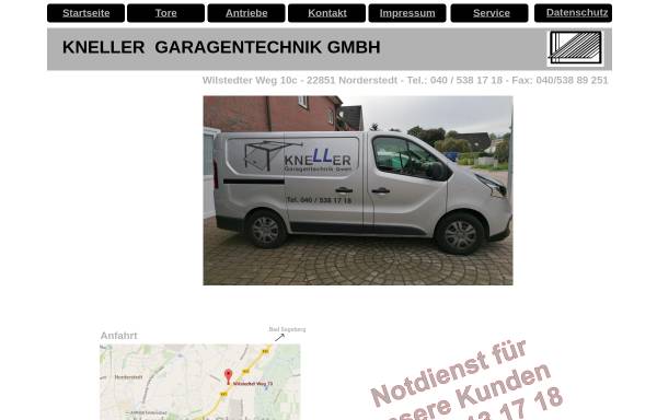 Vorschau von www.kneller-garagentechnik.de, Kneller Garagentechnik GmbH