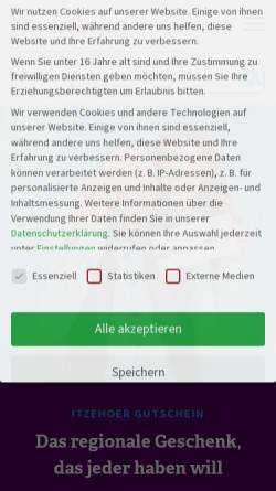 Vorschau der mobilen Webseite mein-itzehoe.de, Mein Itzehoe