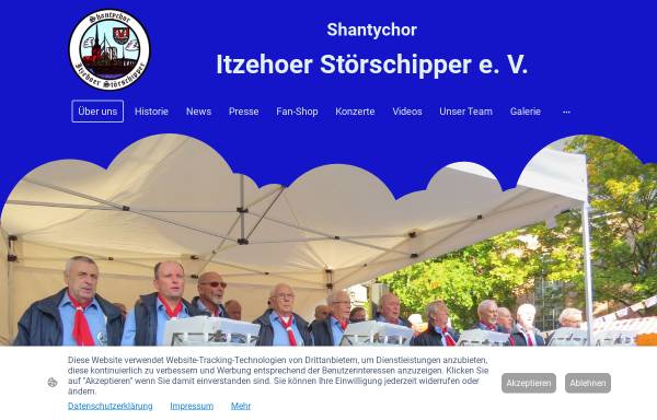 Vorschau von www.itzehoer-stoerschipper.de, Shantychor Itzehoer Störschipper