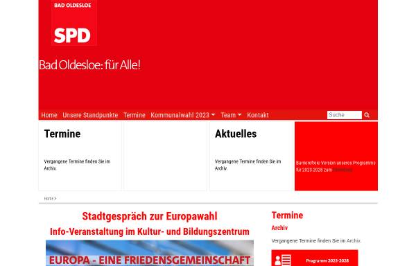 Vorschau von www.spd-od.de, SPD Bad Oldesloe