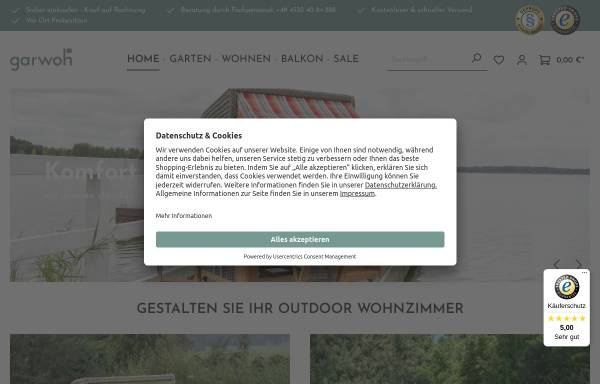 Vorschau von www.garwoh.de, GarWoh - Intertrade Global GmbH