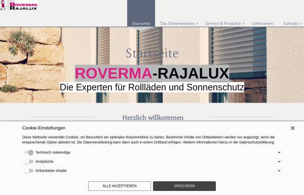 Vorschau von www.roverma.de, Roverma-Rajalux, Inh. Thomas Schleden