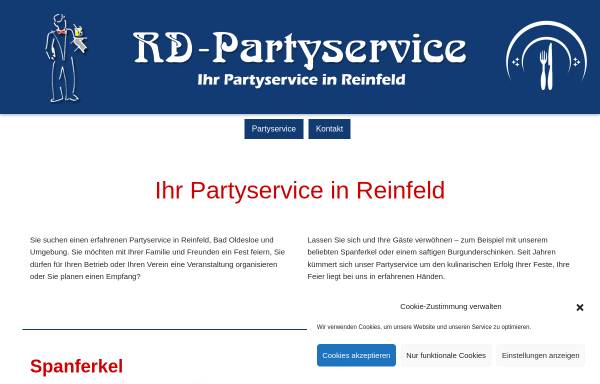 Vorschau von www.rd-partyservice.de, RD-Partyservice