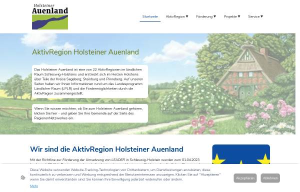 Vorschau von www.aktivregion-holsteinerauenland.de, LAG Aktiv-Region Holsteiner Auenland