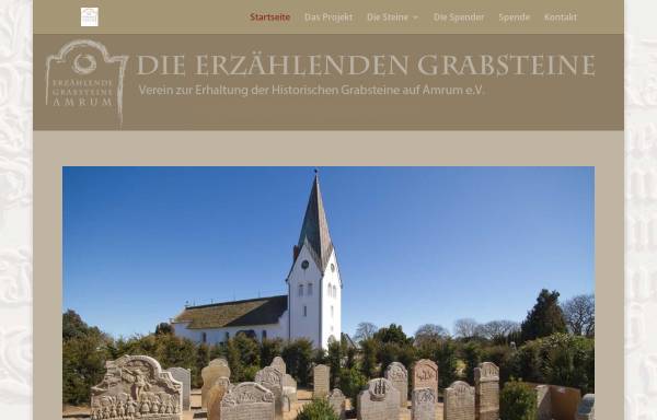 Vorschau von erzaehlende-steine.de, Die sprechenden Grabsteine