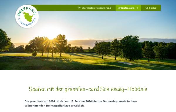 Vorschau von www.golfkueste.de, Golfküste
