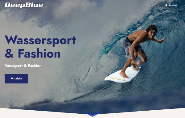 Vorschau von deepblue-watersports.com, Deep Blue Watersports