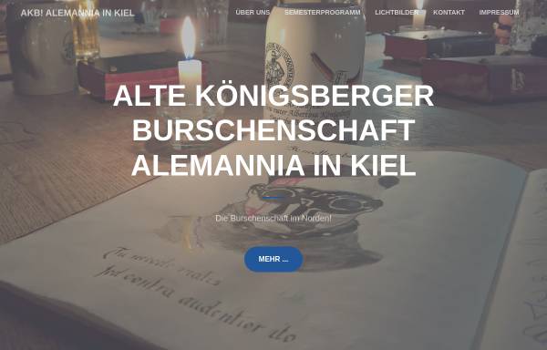 Vorschau von www.alemannia-koenigsberg.de, AKB Alemannia zu Kiel