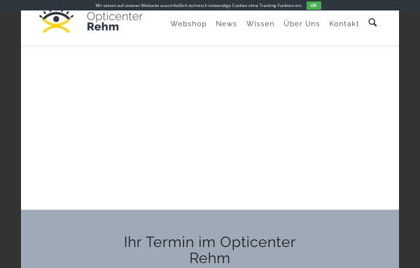 Vorschau von www.opticenter-rehm.de, Rehm Opticenter Kiel