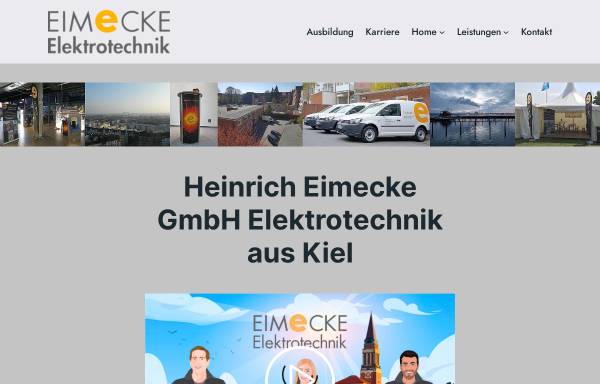 Vorschau von www.eimecke-elektro.de, Elektrotechnik Heinrich Eimecke GmbH