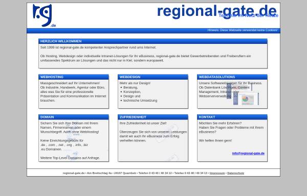 Vorschau von www.regional-gate.de, regional-gate.de
