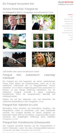 Vorschau der mobilen Webseite www.kiel-fotograf.de, Fotograf Olaf Bathke