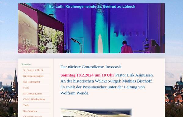 Vorschau von www.st-gertrud.de, Kirchengemeinde St. Gertrud