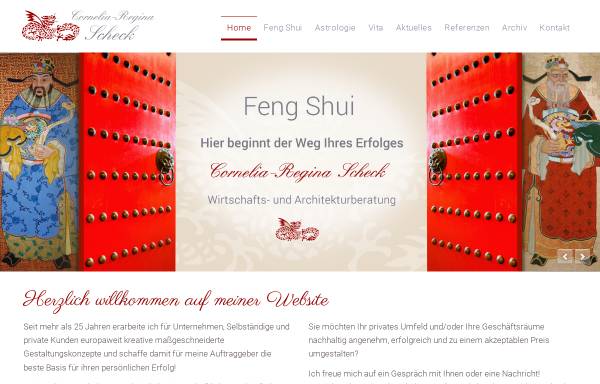 Vorschau von www.feng-shui-2001.de, Feng Shui - Scheck