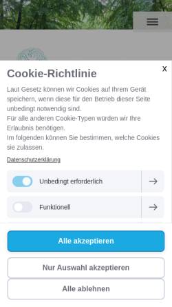 Vorschau der mobilen Webseite www.koerpertherapie-luebeck.de, Lübecker Institut für Tiefenpsychologische Körpertherapie