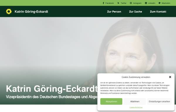 Vorschau von www.goering-eckardt.de, Göring-Eckardt, Katrin (MdB)