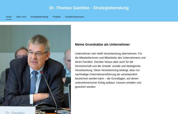 Vorschau von www.t-gambke.de, Gambke, Dr. Thomas (MdB)