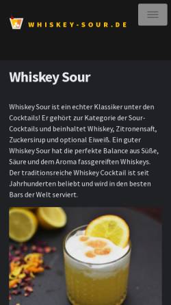 Vorschau der mobilen Webseite www.gowhiskyonline.de, Go Whisky Online