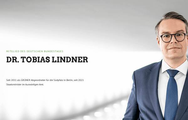 Vorschau von www.tobias-lindner.de, Lindner, Dr. Tobias (MdB)