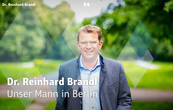 Vorschau von www.reinhard-brandl.de, Brandl, Dr. Reinhard (MdB)