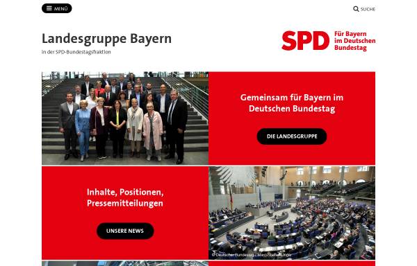 Vorschau von spd-landesgruppe-bayern.de, SPD-Landesgruppe Bayern