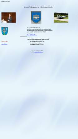 Vorschau der mobilen Webseite www.lsklv-ddr.de, Kommando LSK/LV der DDR