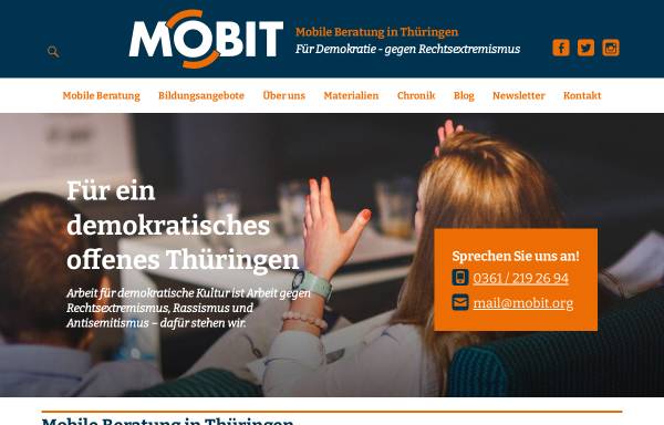 Vorschau von www.mobit.org, MOBIT e.V.