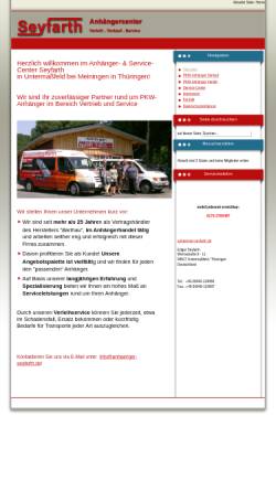 Vorschau der mobilen Webseite www.seyfarth-service-center.de, Anhängercenter Seyfarth