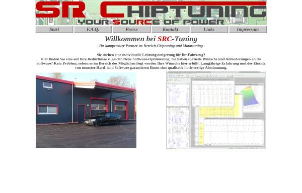 Vorschau von www.sr-chiptuning.de, SRC-Chiptuning - Inh. Stefan Rust